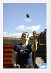 Easter 2006 * Martin, Steve and Ally came round, beer was drunk, and on Easter Sunday, someone thought it was a good idea to drag my juggling stuff out of the attic. * (32 Slides)