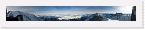 aguile_du_midi_view_2-800websharp * 180 degree panorama showing from Mont Blank (left) accross Chamonix and the Valee Blanche to the edge of the Aguille du Midi * 800 x 97 * (37KB)